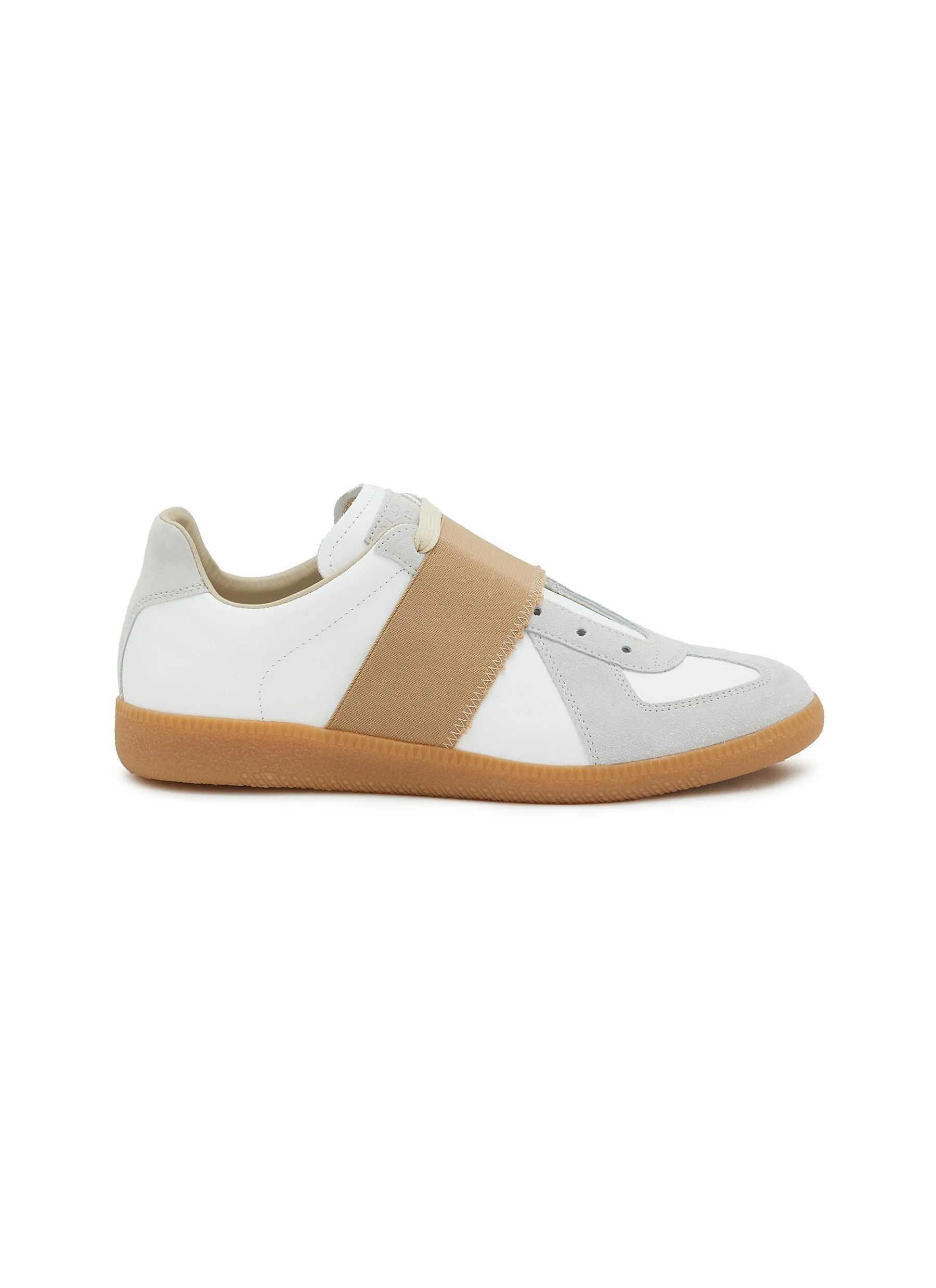 -----------MAISON MARGIELA  ---- ------------ ----Replica Elastic Band Leather Sneakers --