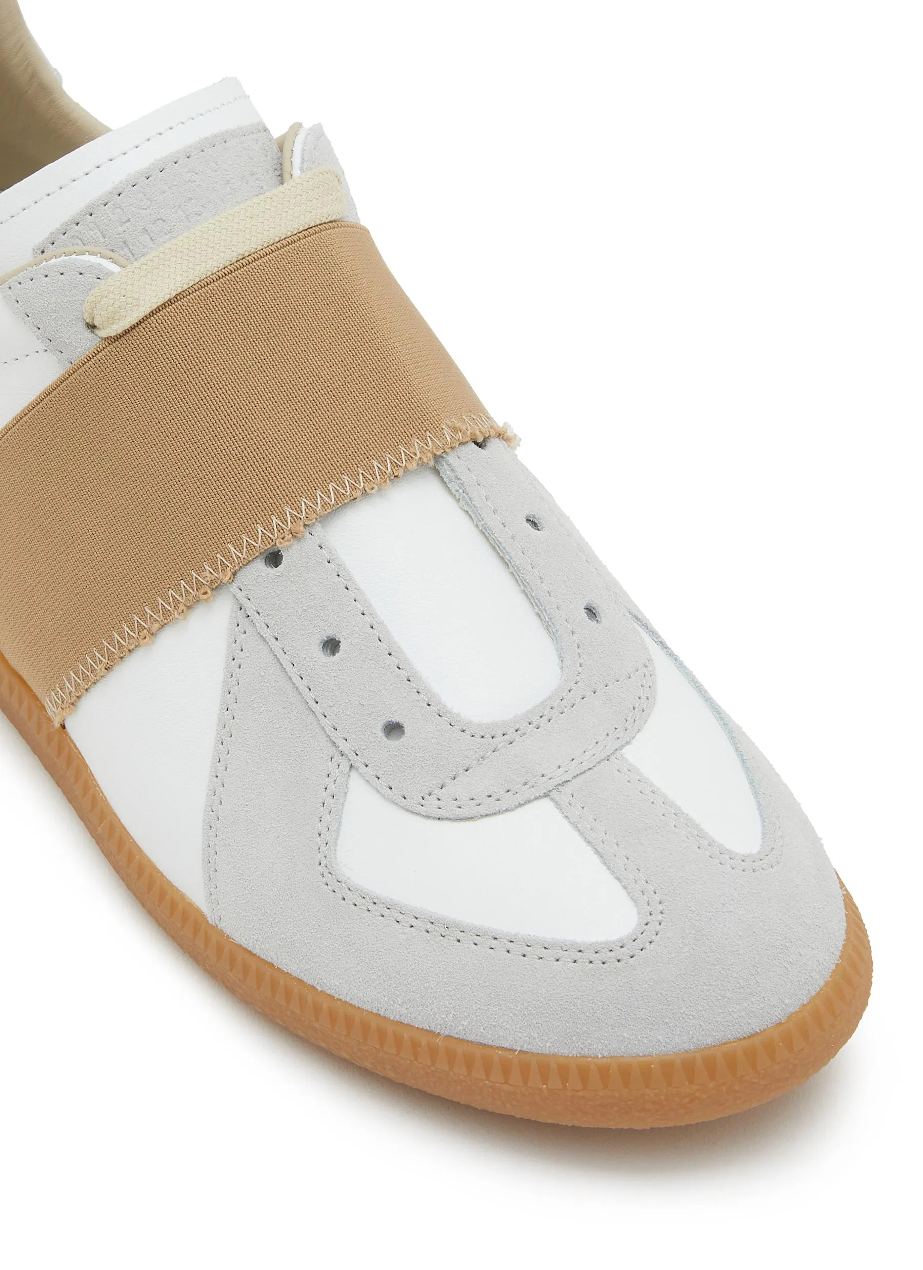 -----------MAISON MARGIELA  ---- ------------ ----Replica Elastic Band Leather Sneakers --