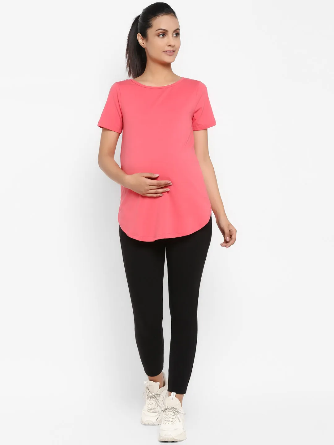 2pc. Maternity UnderBelly Leggings + T-Shirt