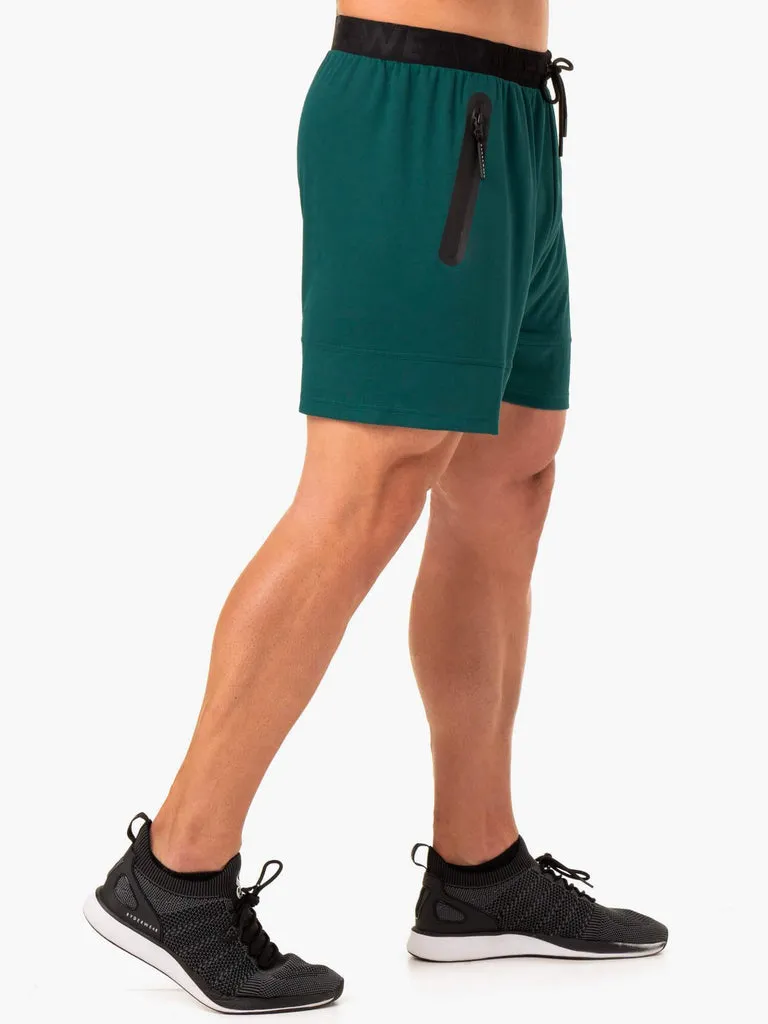 Action Mesh Short - Emerald