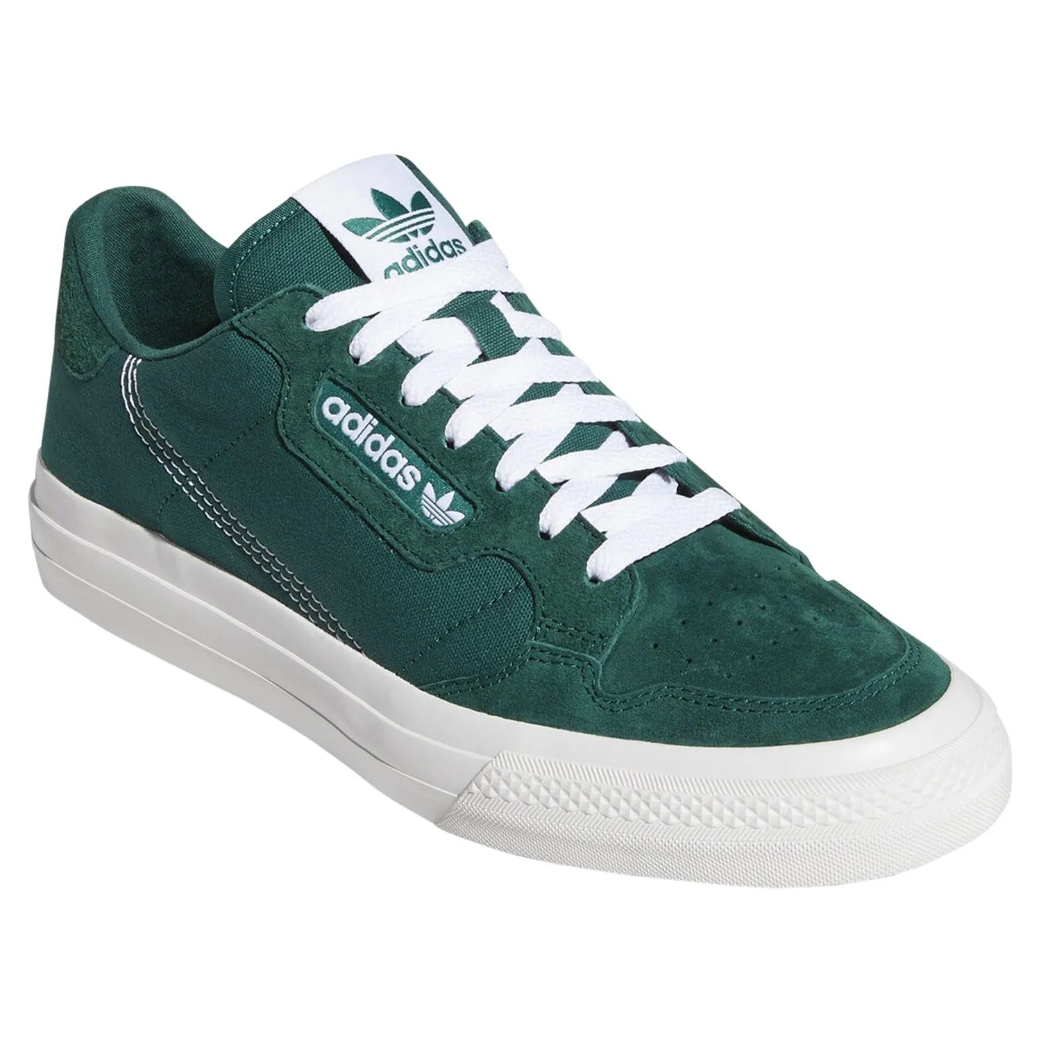 adidas Originals Continental Vulc Shoes - Collegiate Green