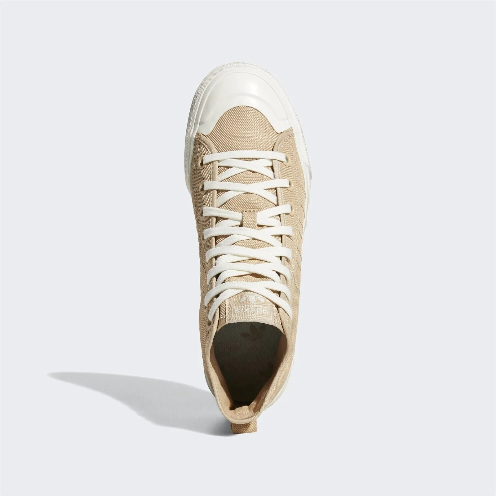 adidas Originals Nizza Hi RF Shoes - Pale Nude