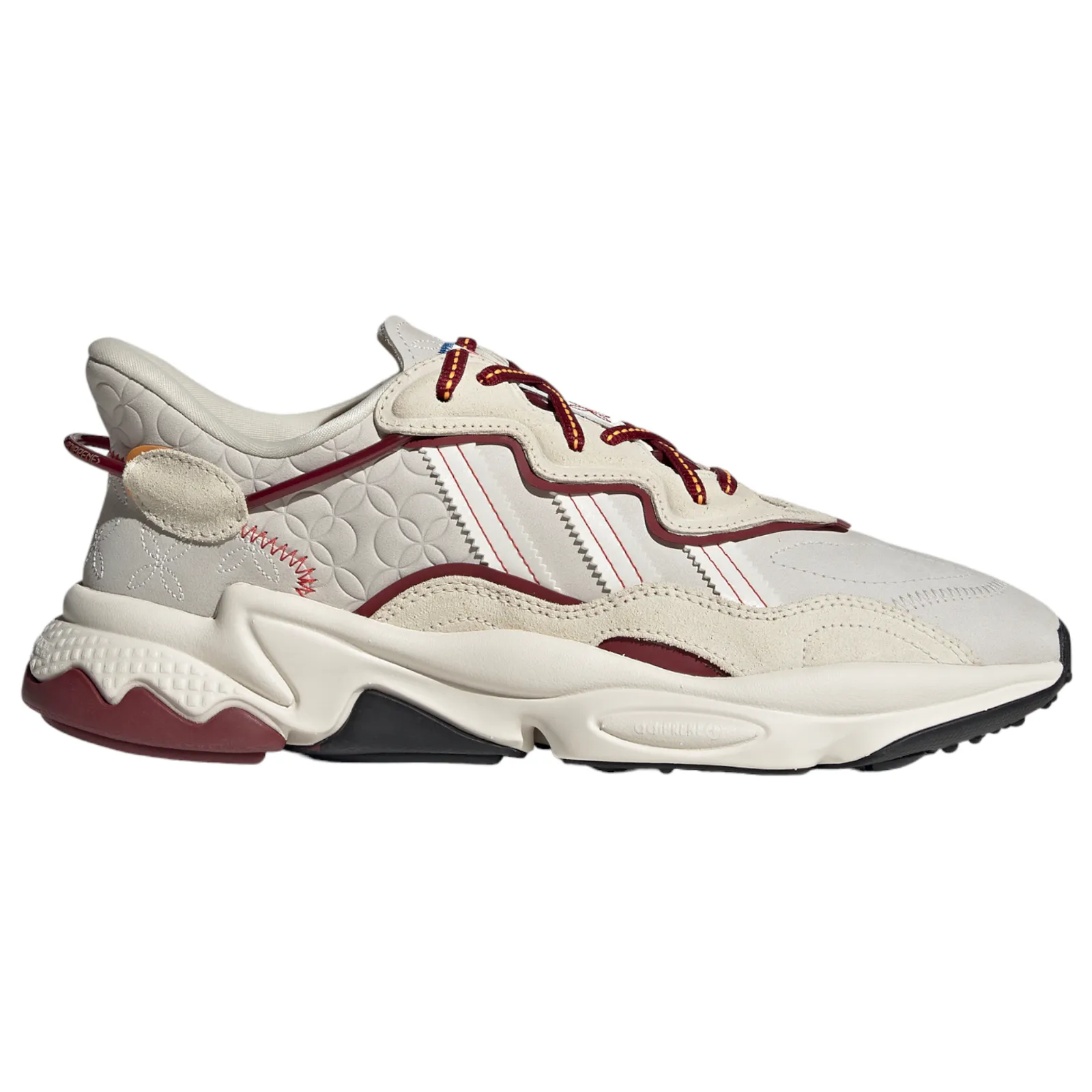 adidas Originals Ozweego Year of the Tiger Shoes - Chalk White / Burgundy