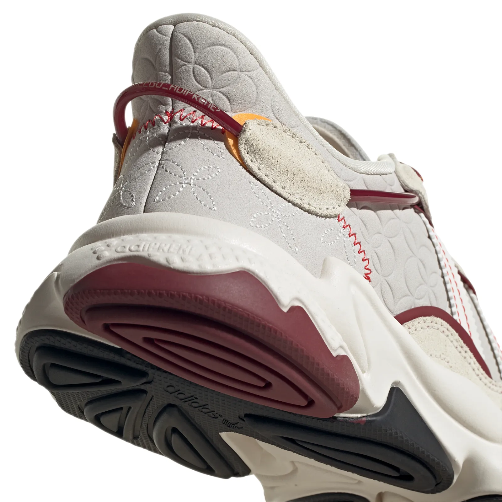 adidas Originals Ozweego Year of the Tiger Shoes - Chalk White / Burgundy