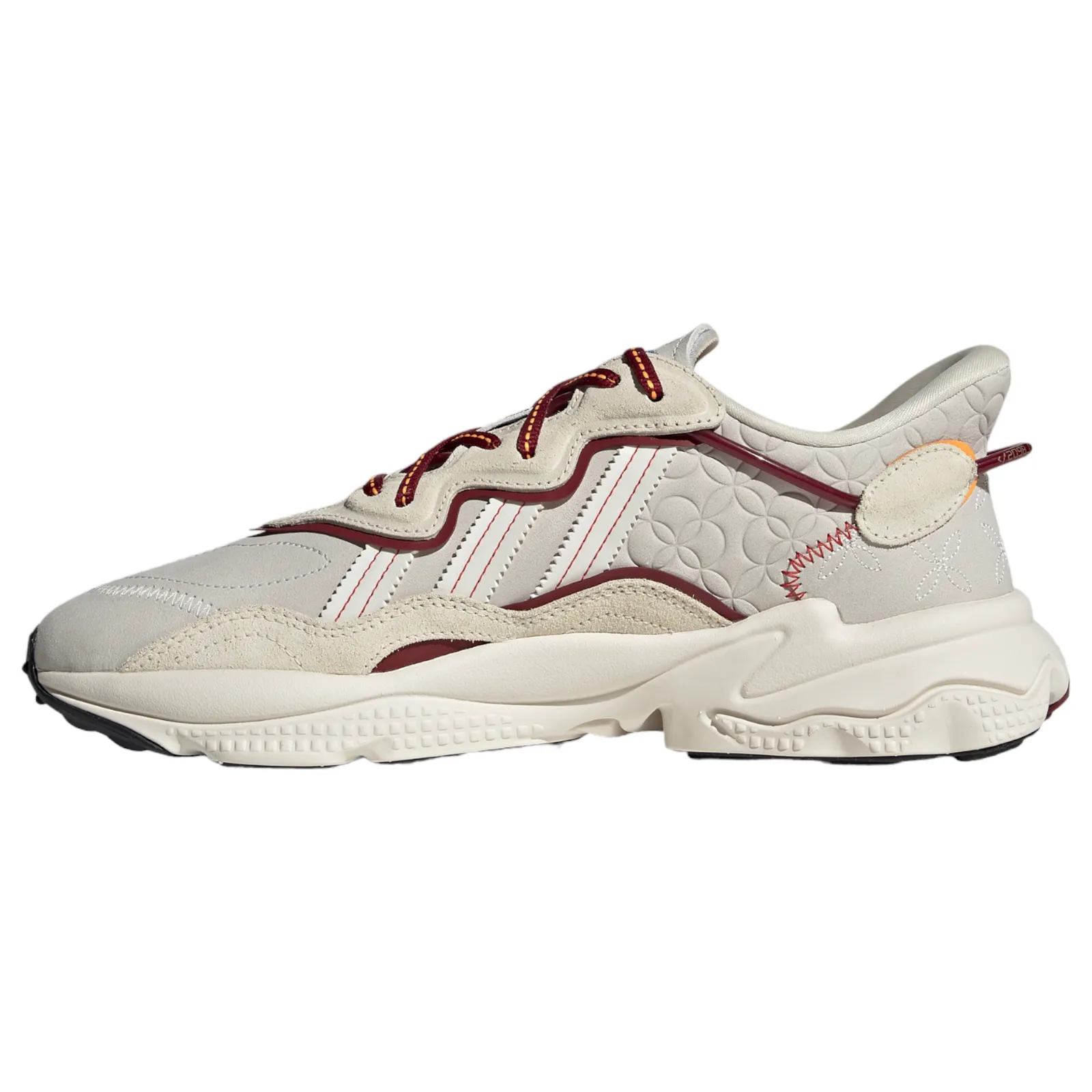 adidas Originals Ozweego Year of the Tiger Shoes - Chalk White / Burgundy