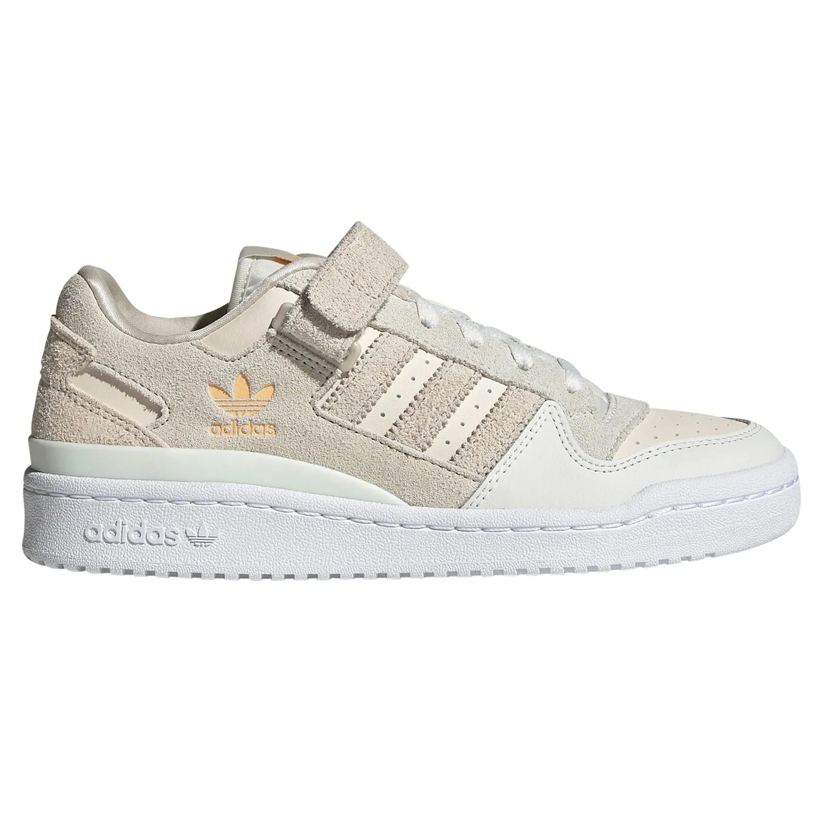 adidas Originals Womens Forum Low Shoes - Beige/White