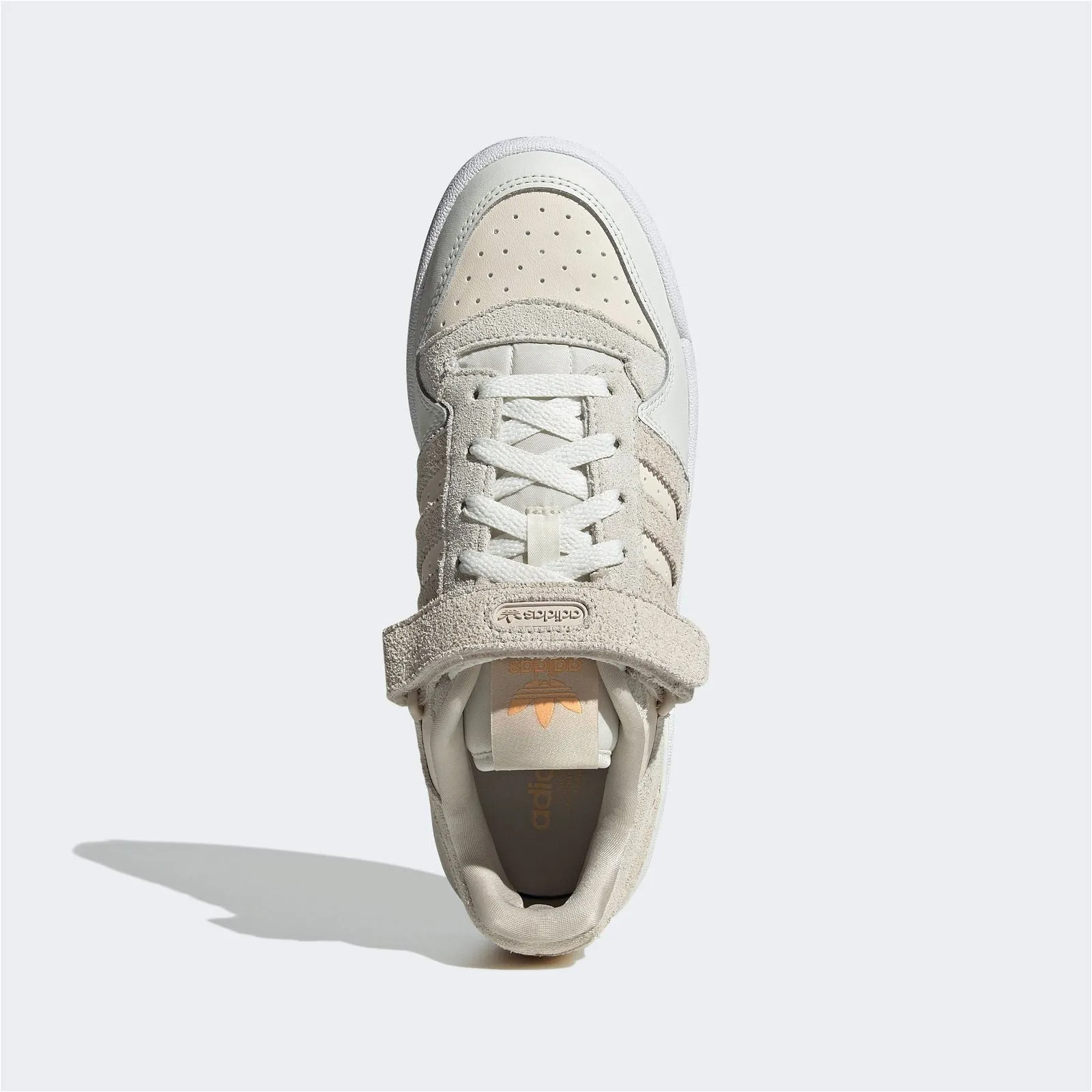 adidas Originals Womens Forum Low Shoes - Beige/White