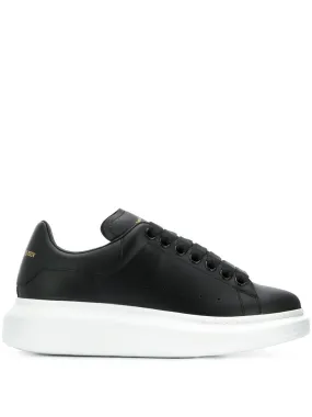 ALEXANDER MCQUEEN Fashion Forward Black Lace-up Sneakers for Women - FW23 Collection