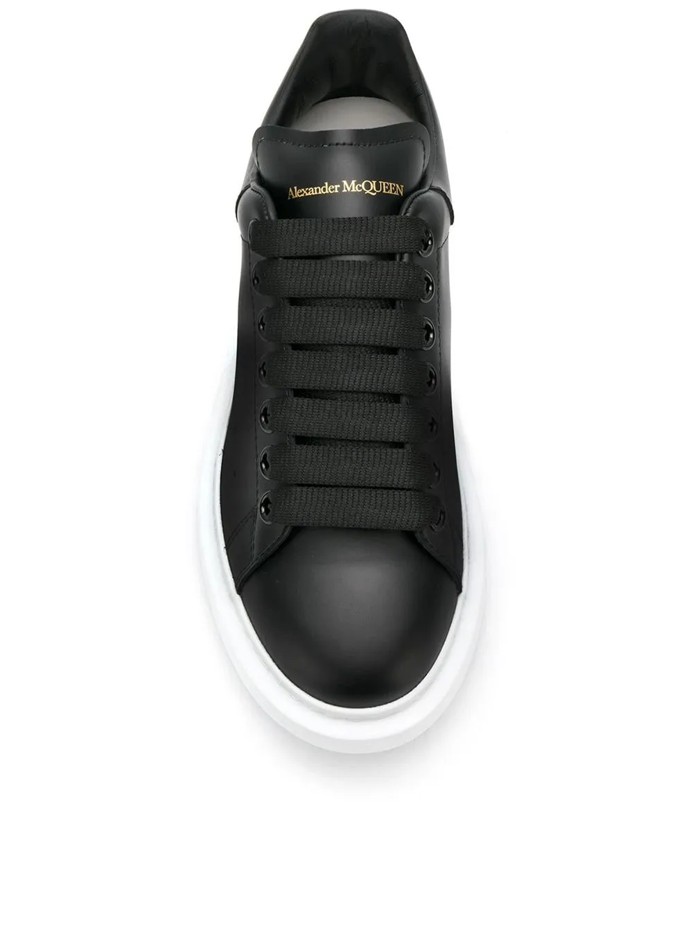 ALEXANDER MCQUEEN Fashion Forward Black Lace-up Sneakers for Women - FW23 Collection