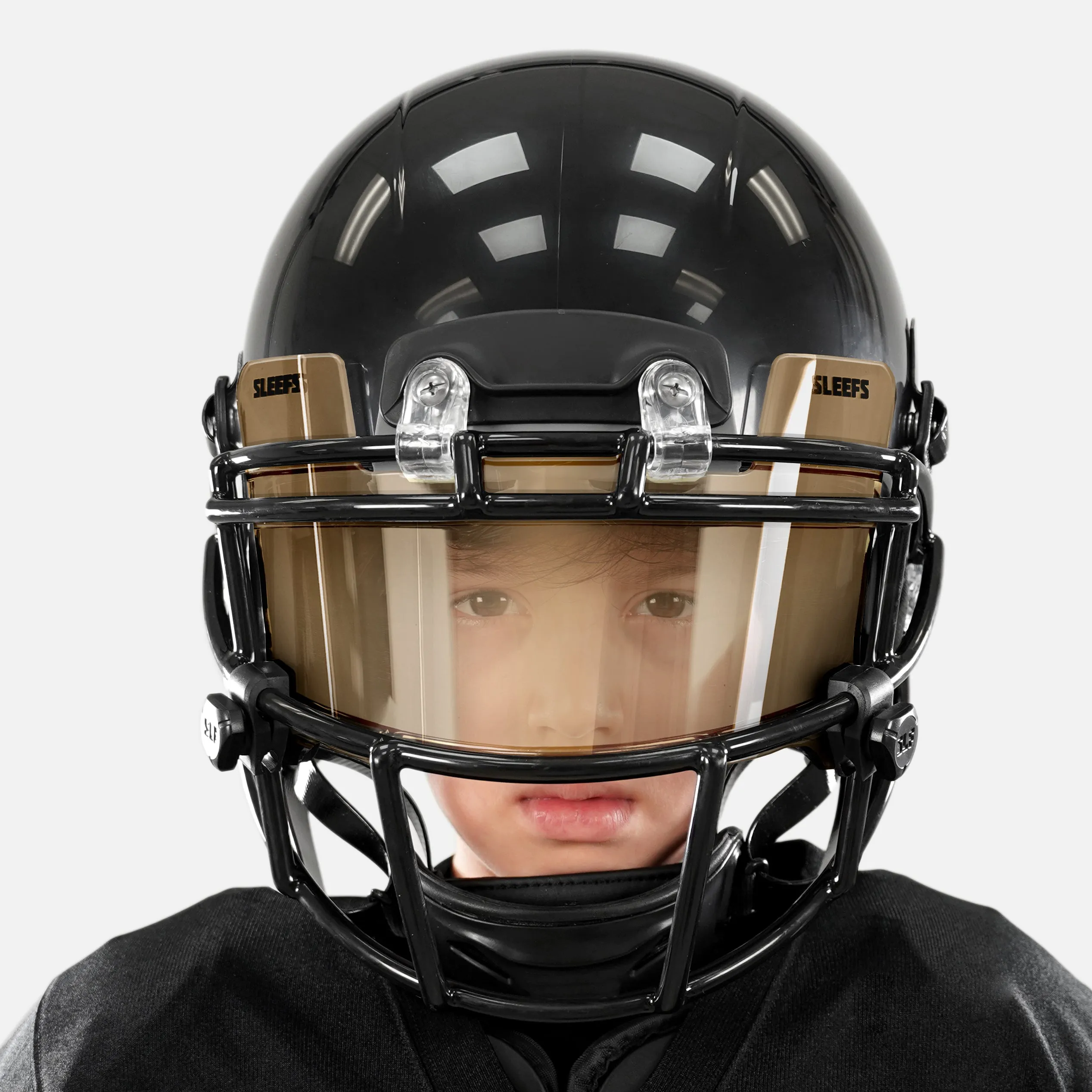 Amber Shield Clear Helmet Eye-Shield Visor for Kids