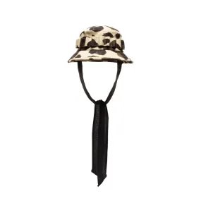 ANIMAL PATTERN BUSH HAT MUSTARD | Bodega