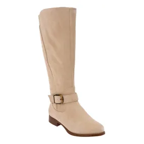      As Is Naturalizer Jayden Leather or Suede Riding Boot     