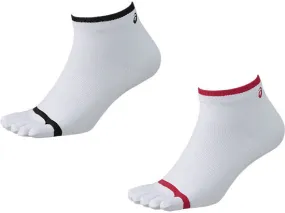 Asics 2 Pack Low Cut Toe (5 Finger) Socks