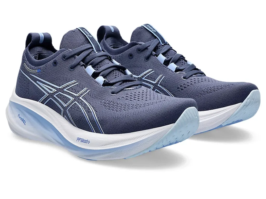 ASICS Gel Nimbus 26 (Thunder Blue/Sapphire) - Women's