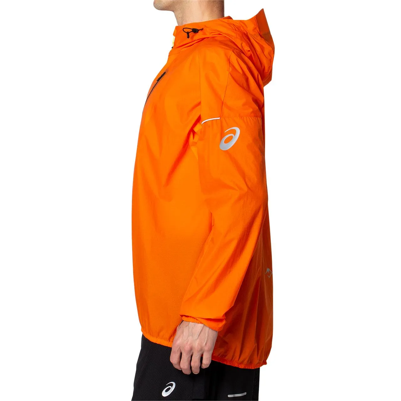 Asics Men's Fujitrail Jacket Marigold Orange | Buy Asics Men's Fujitrail Jacket Marigold Orange here | Outnorth