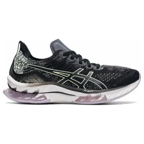 Asics Women's Gel-Kinsei Blast in Black Illuminate Yellow