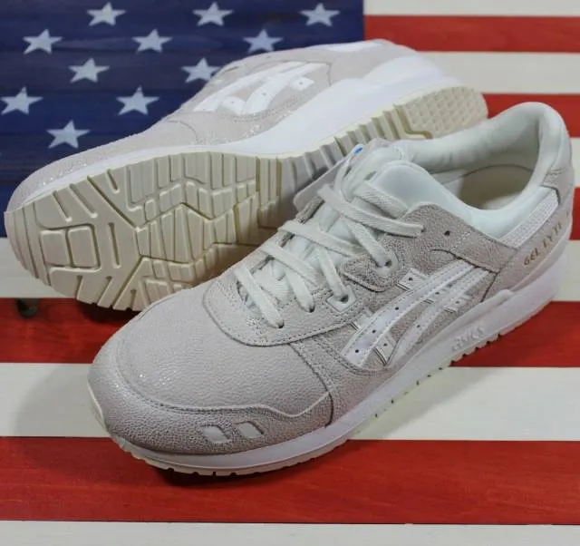 ASICS Womens Gel-Lyte lll 3 Running Casual Shoe Cream/Wh...