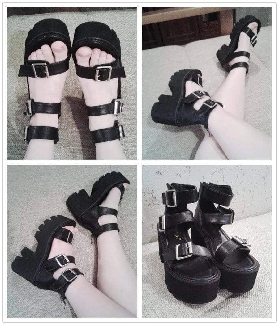 Atlantis high top sandals