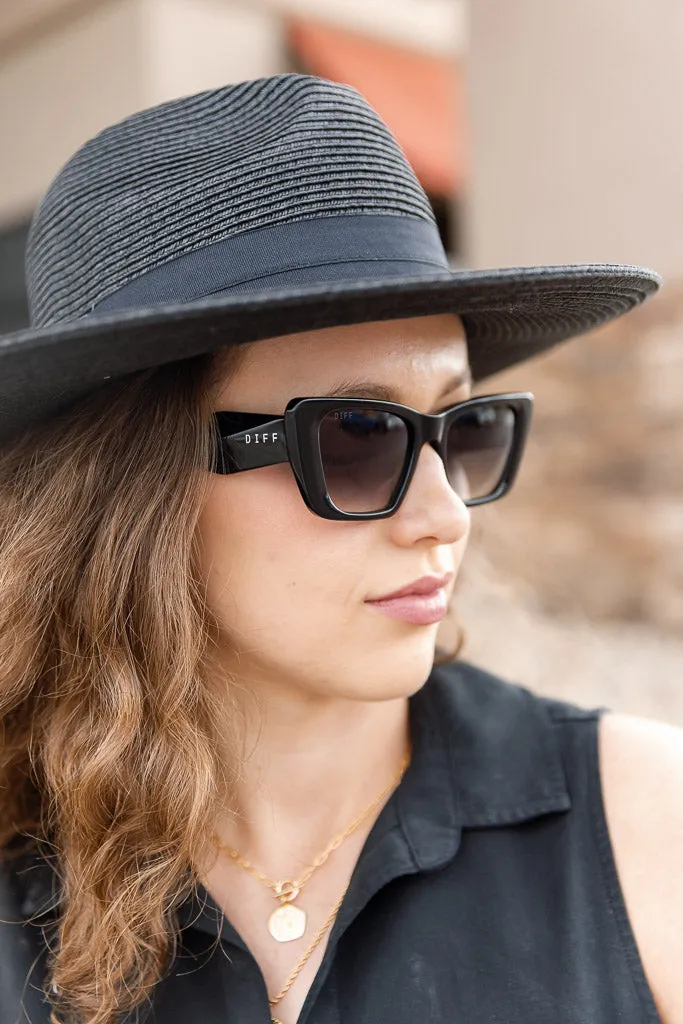 Aura Sunglasses, Black