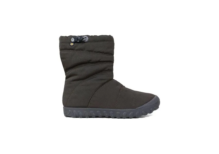 B Puffy Mid Black Women's Lightweight Insulated Boot