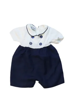 Baby Graziella Short Sleeve Romper 0M