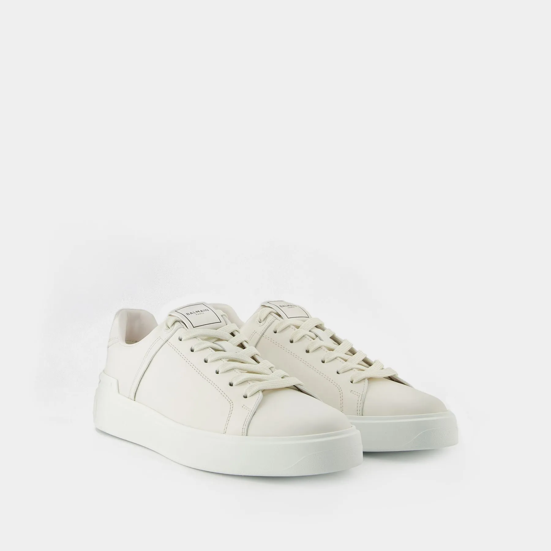 Balmain  B Court Sneakers - Balmain - White - Leather