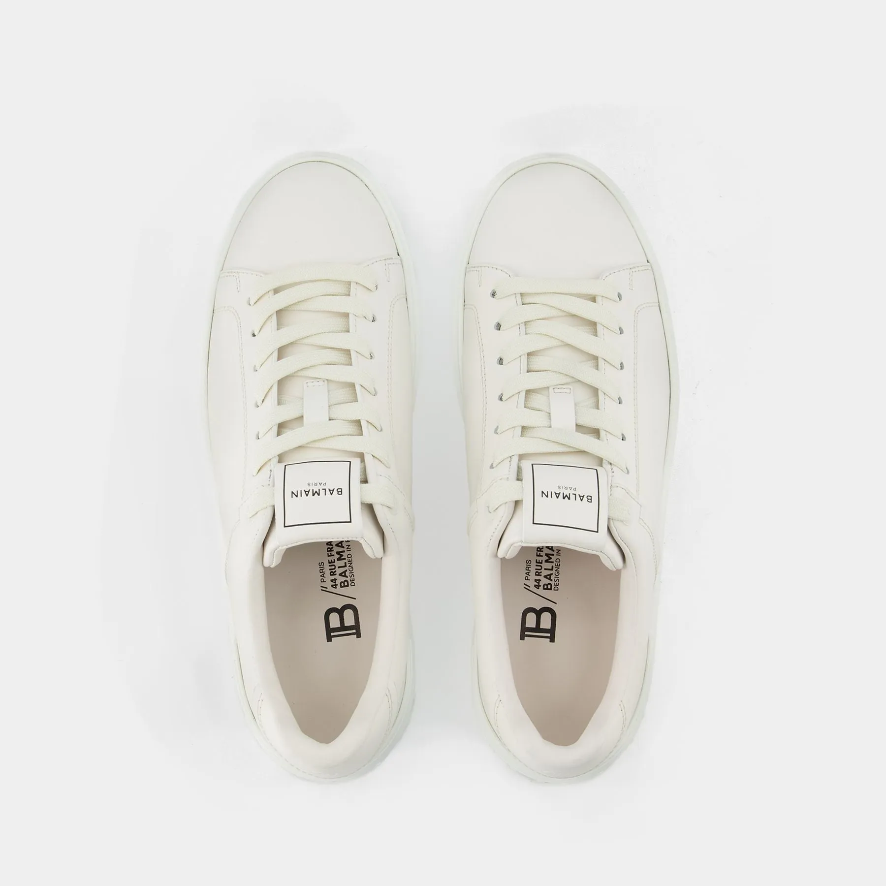 Balmain  B Court Sneakers - Balmain - White - Leather