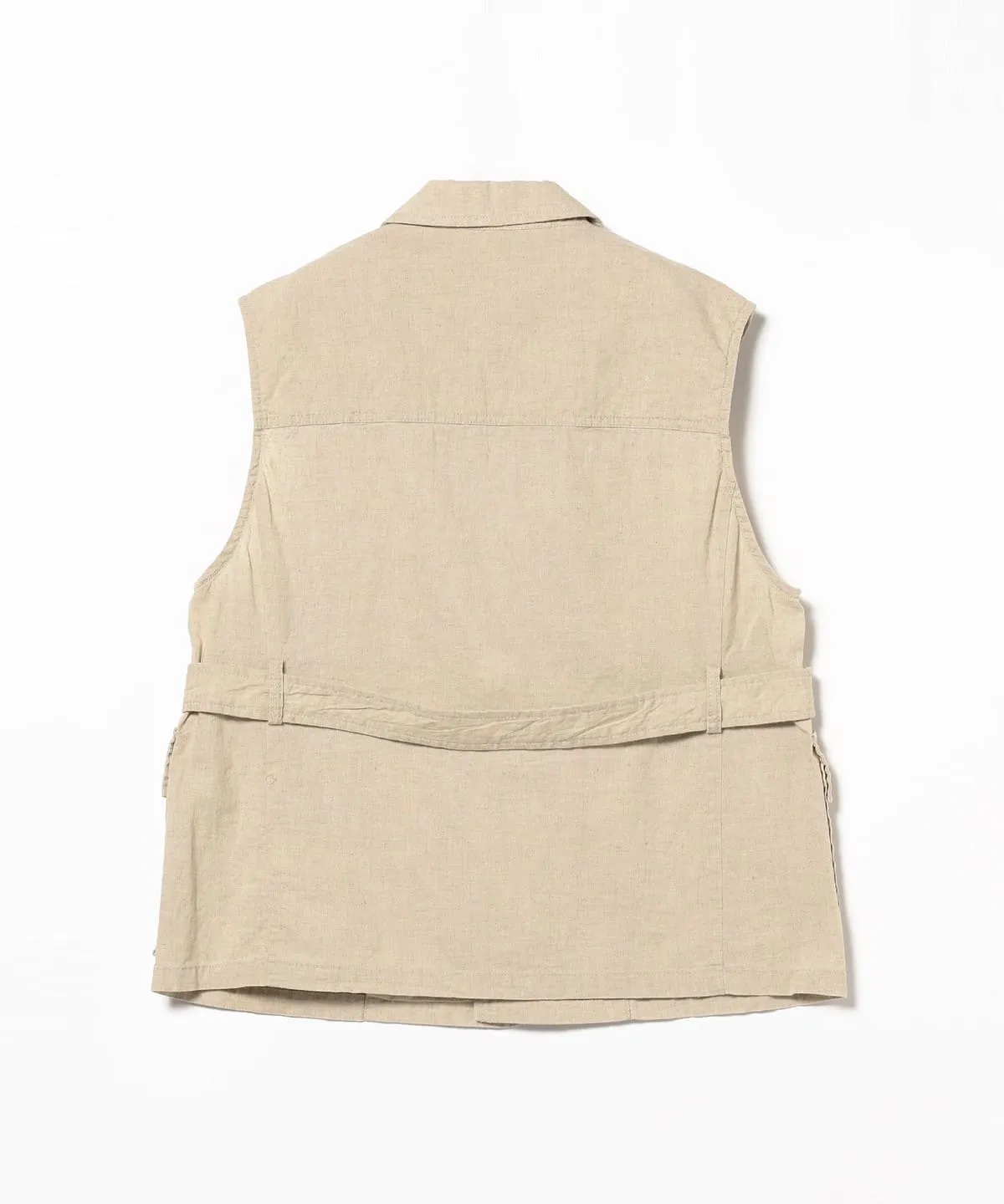 Beams Boy  O.C/L Norfolk Vest - Beige