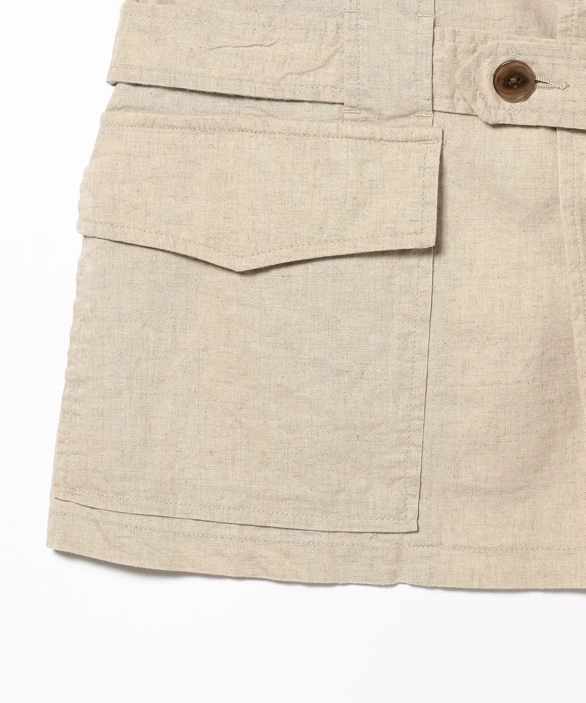 Beams Boy  O.C/L Norfolk Vest - Beige