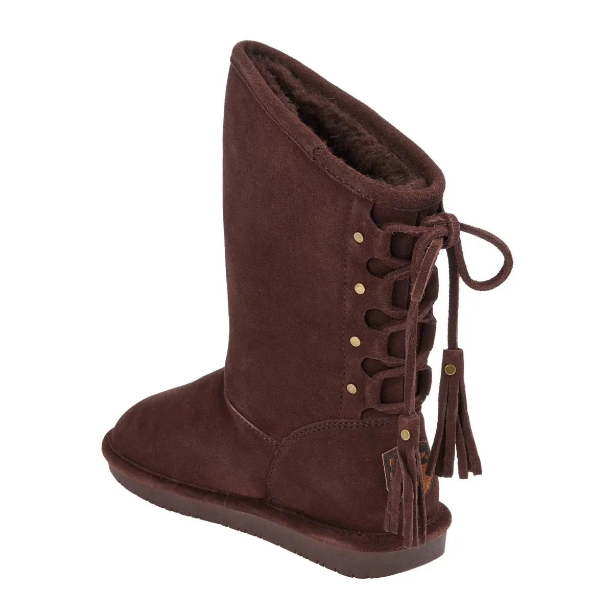      Bearpaw Amira Suede Water- and Stain-Repellent Boot     