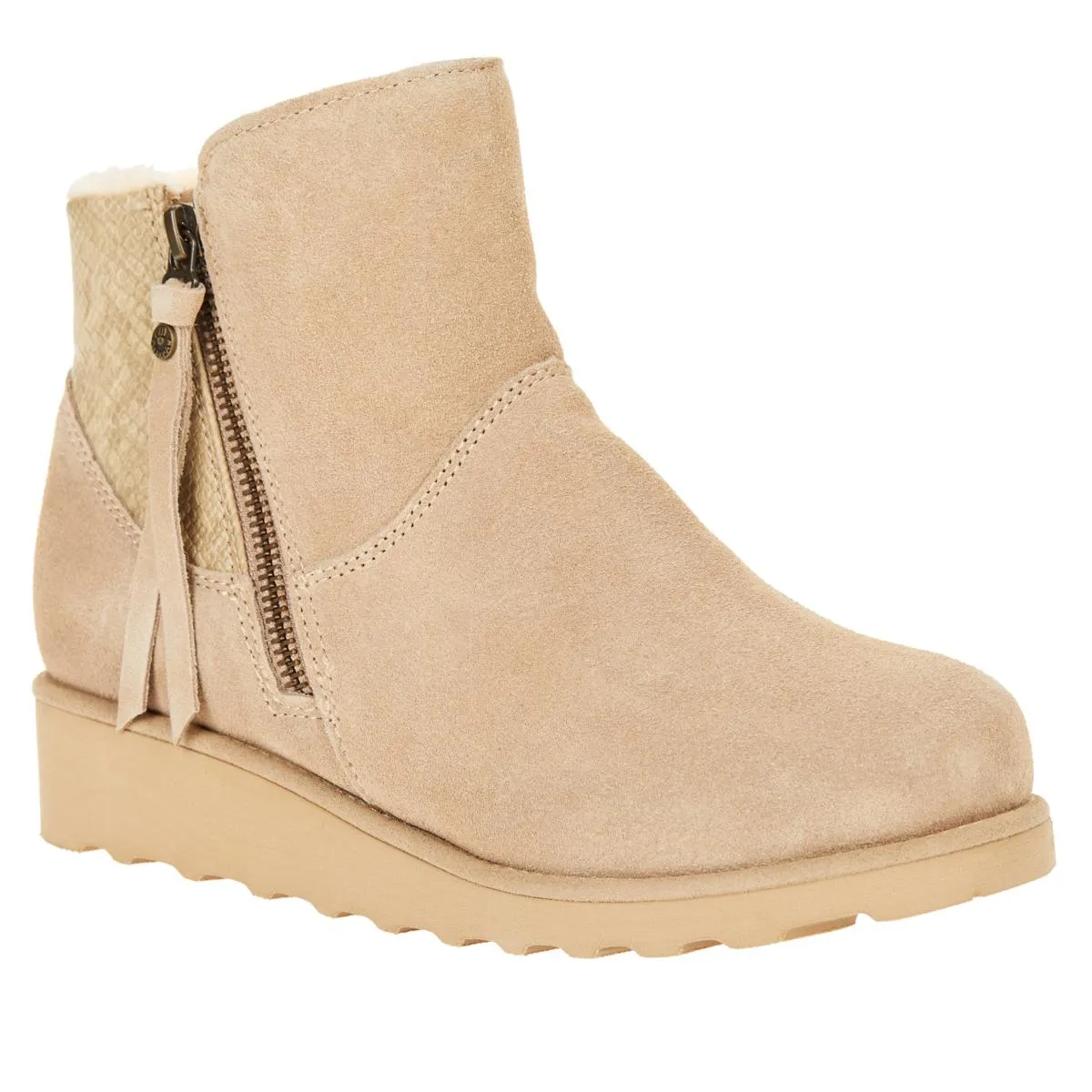      BEARPAW Megan Suede Water- and Stain-Repellent Boot     