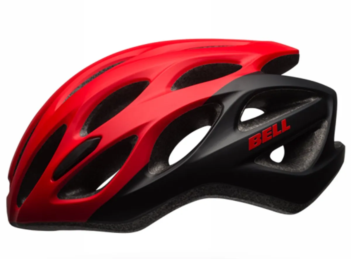 Bell Draft Road Helmet - Matt Red-Black