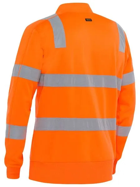 Bisley Taped Hi Vis 1/4 Zip Pullover (BK6814T)-