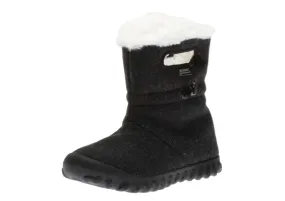 B- Moc Wool Black Women's Insulated Boot