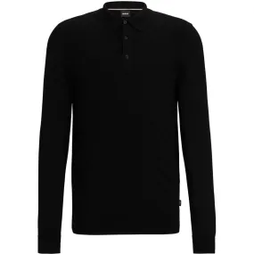 Boss Black Padori Knitted Polo Top