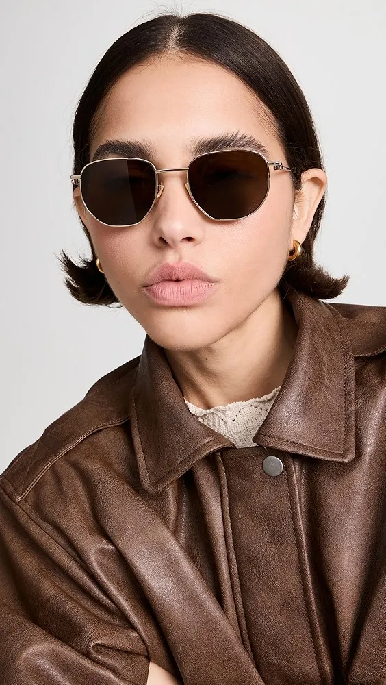 Bottega Veneta   Split Sunglasses 