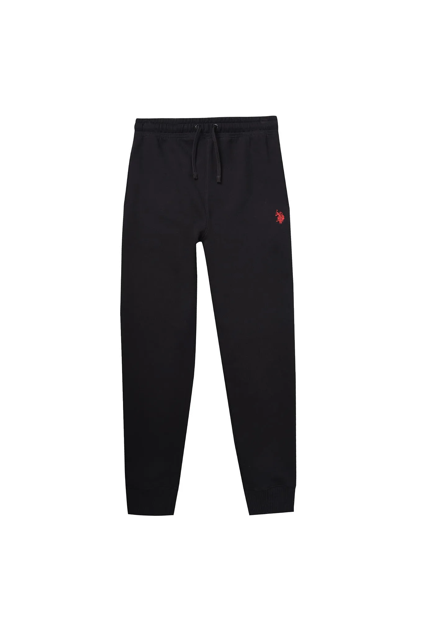 Boys Fleece Joggers in True Black