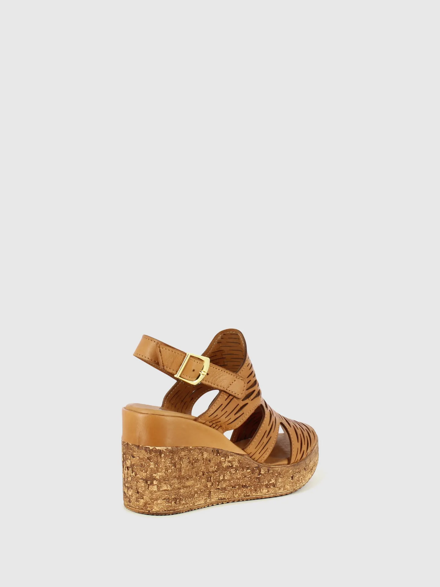 Brown Wedge Sandals