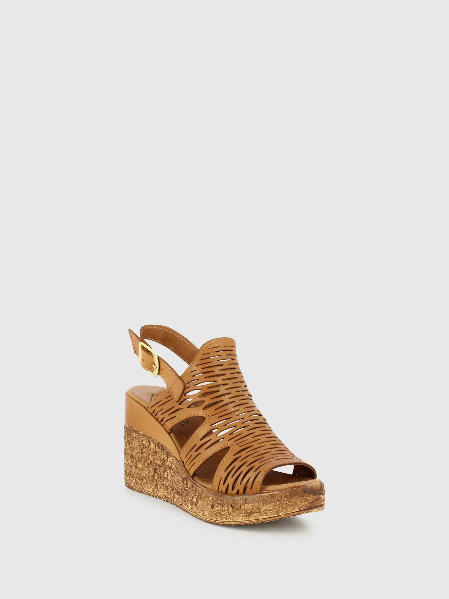 Brown Wedge Sandals