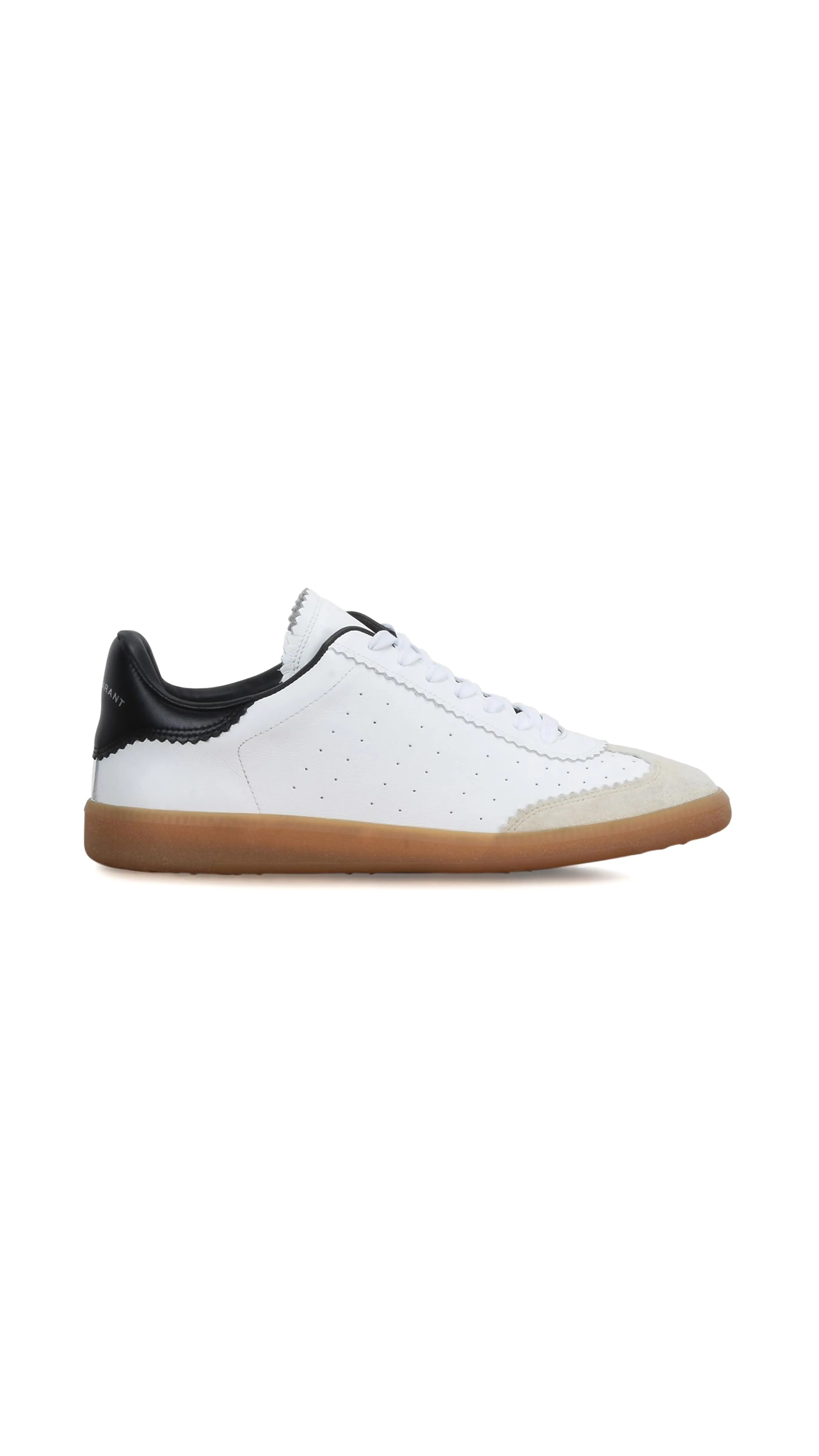 Bryce Leather Sneakers - White/Grey/Navy