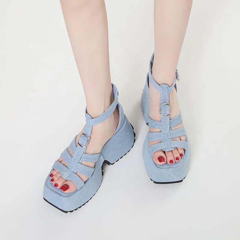 Celeste Platform Sandals