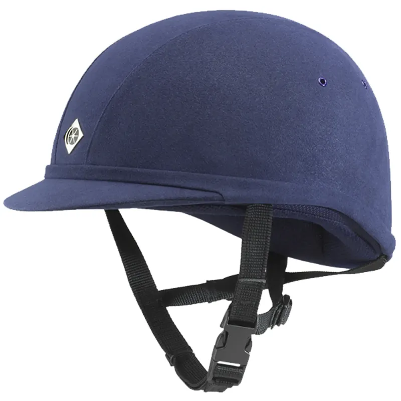 Charles Owrn YR8 Junior Helmet in Plain Navy