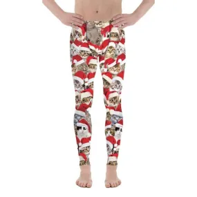 Christmas Cat Men's Leggings