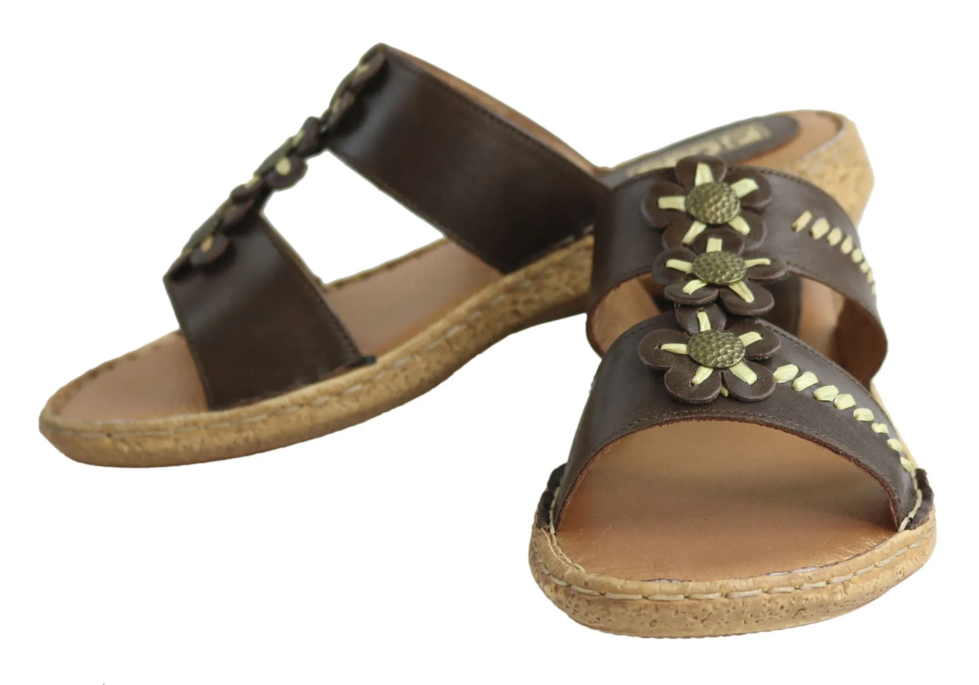 Country Jacks C391 Womens Comfort Sandals MADE IN ITALY