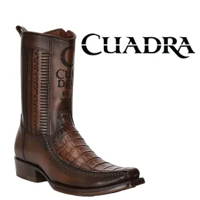 CUADRA Men's Exotic Leather Boot Western CU698