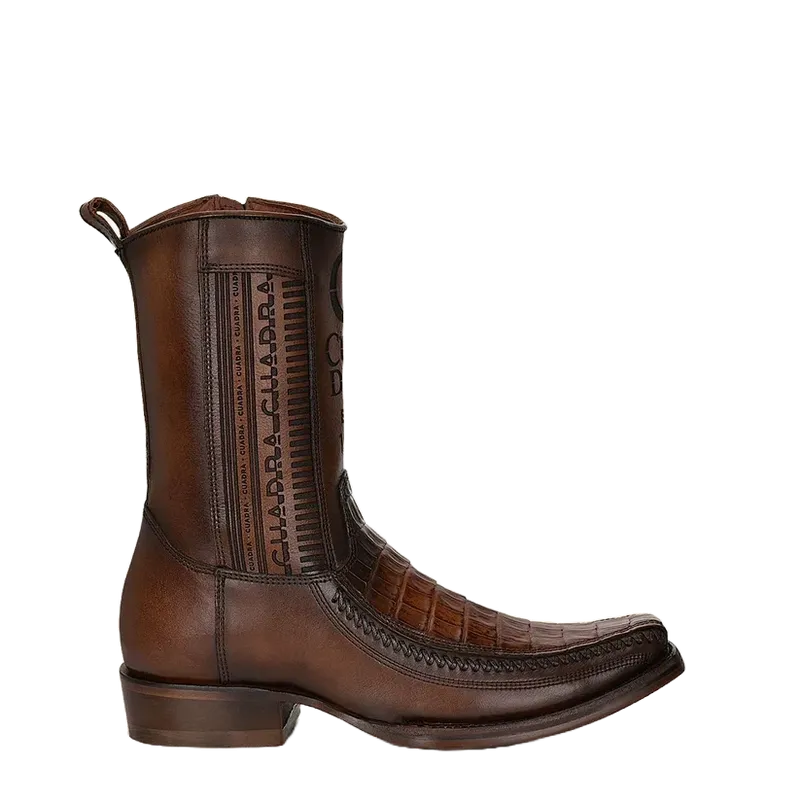 CUADRA Men's Exotic Leather Boot Western CU698