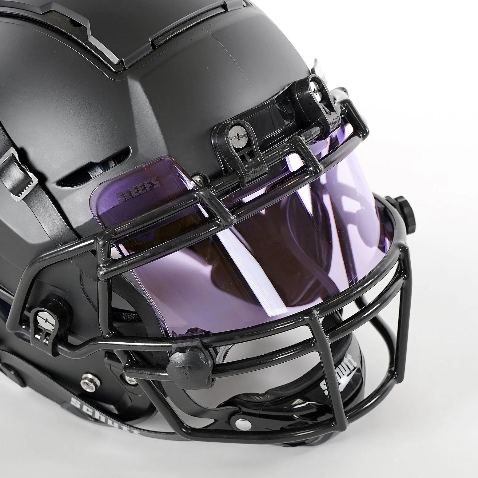 Cyber Purple Clear Helmet Eye-Shield Visor