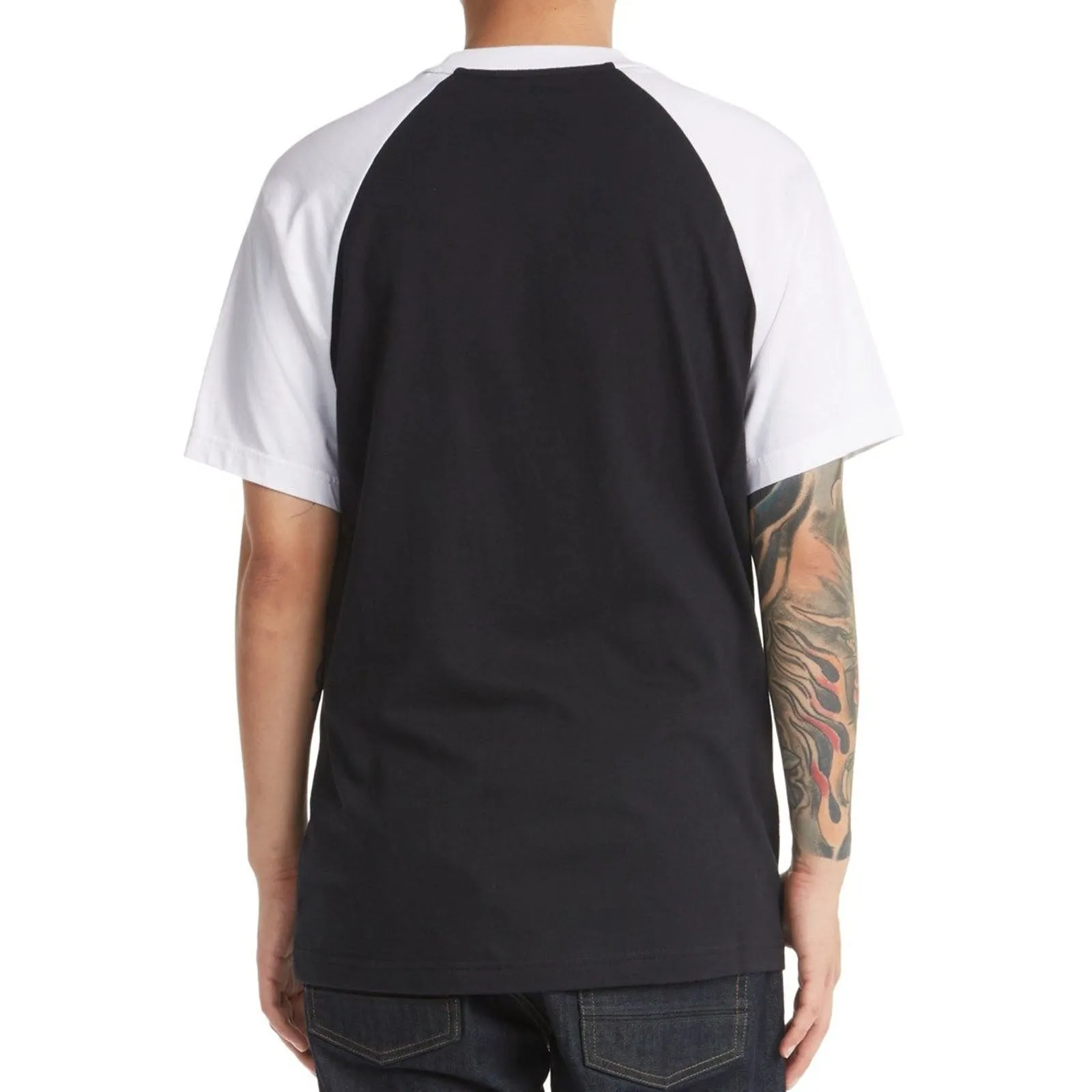 DC Shoes Mens DC Star Raglan Cotton T-Shirt