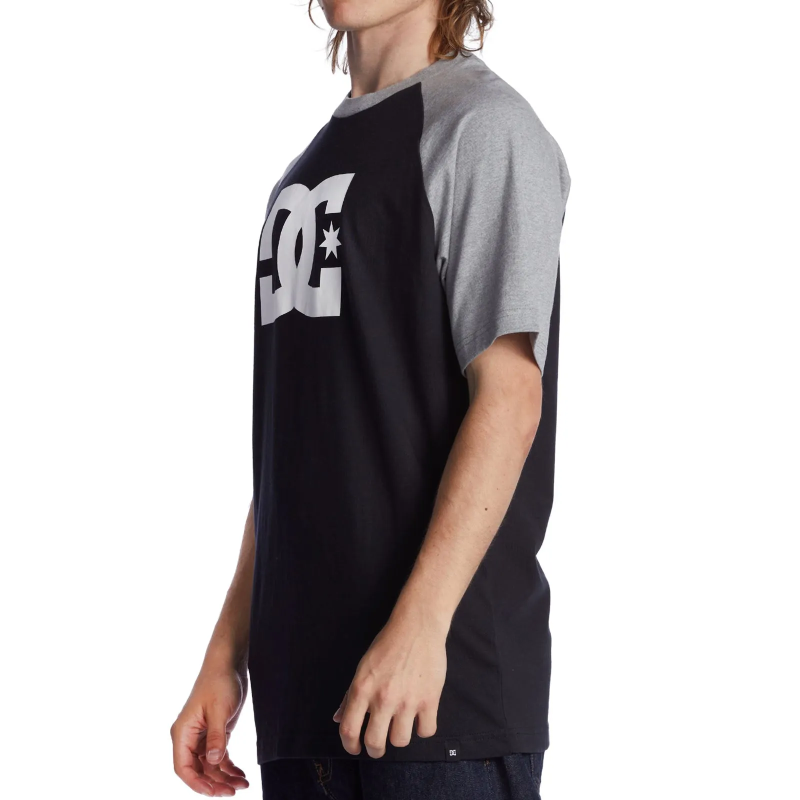 DC Shoes Mens DC Star Raglan Cotton T-Shirt