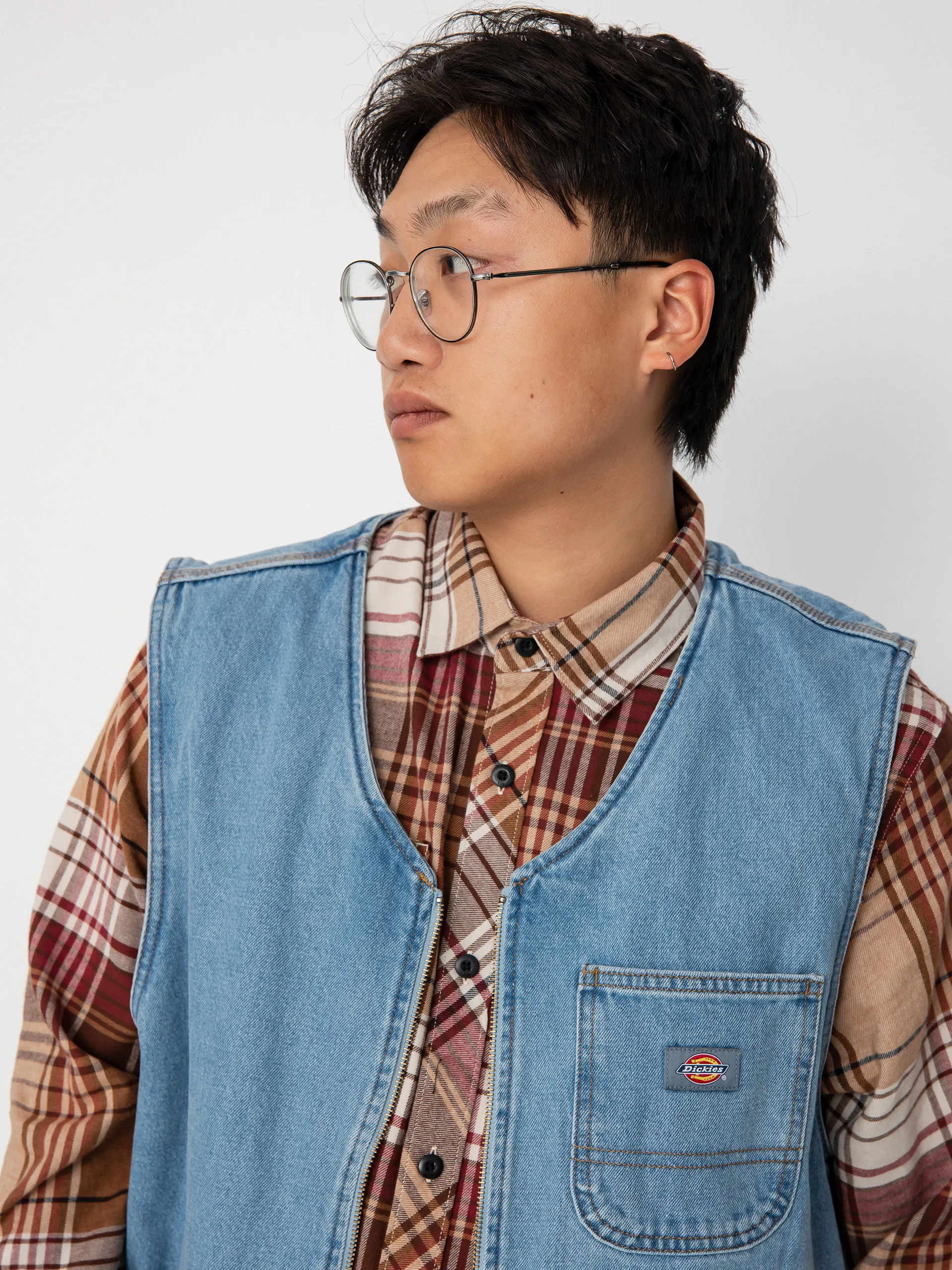 Dickies Denim SMR Vest (light wash)